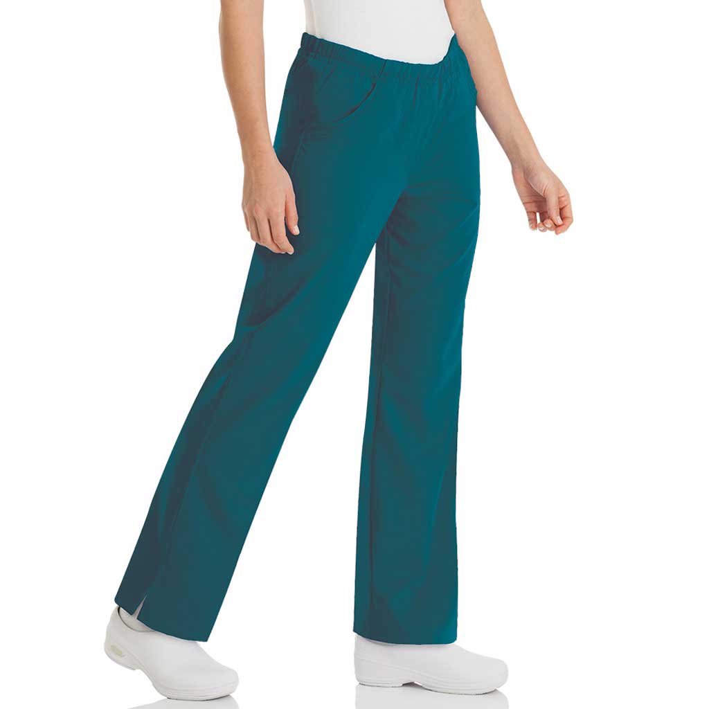 Urbane “Alexis” Comfort Scrub Pants Caribbean XS Tall 9306 Hunter