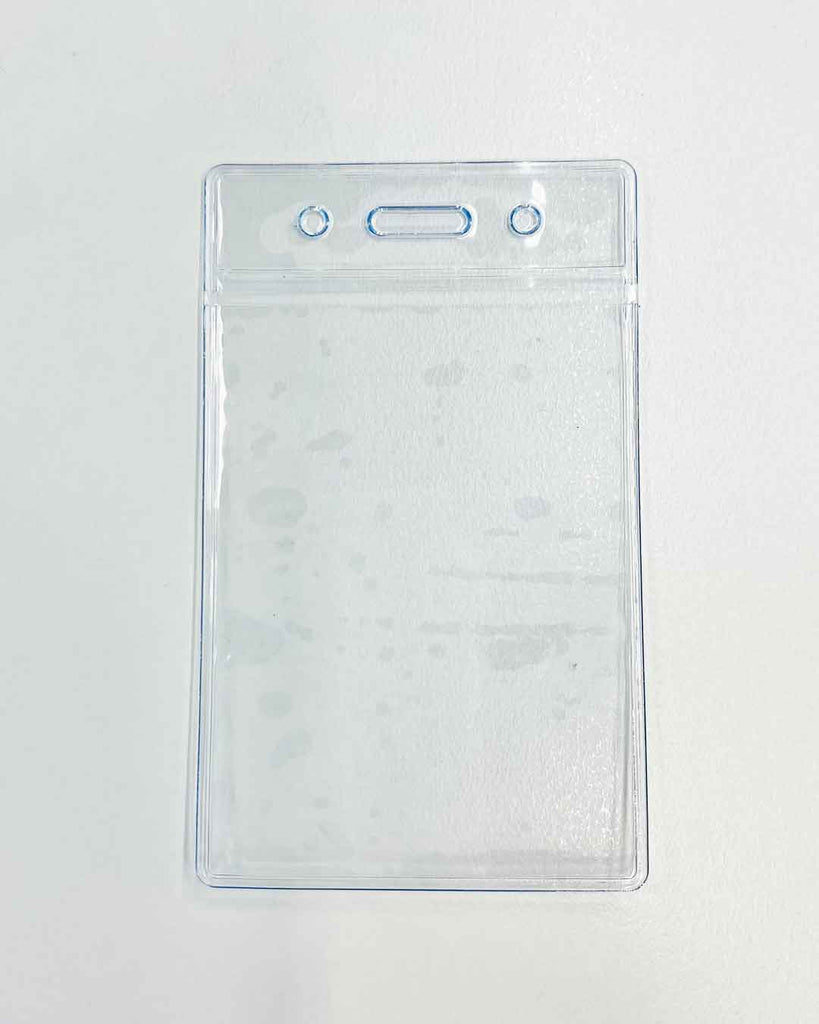 Plastic ID card holder for nurse accessories
