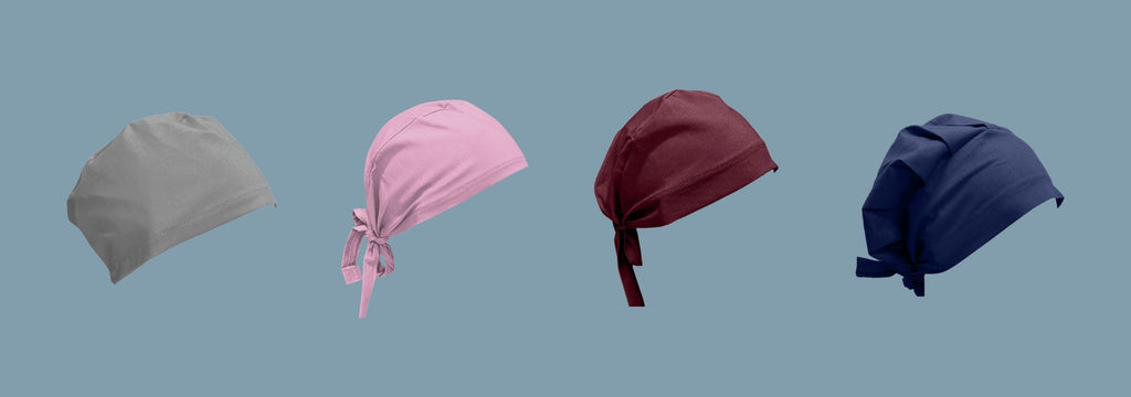 Solid Colour Scrub Caps