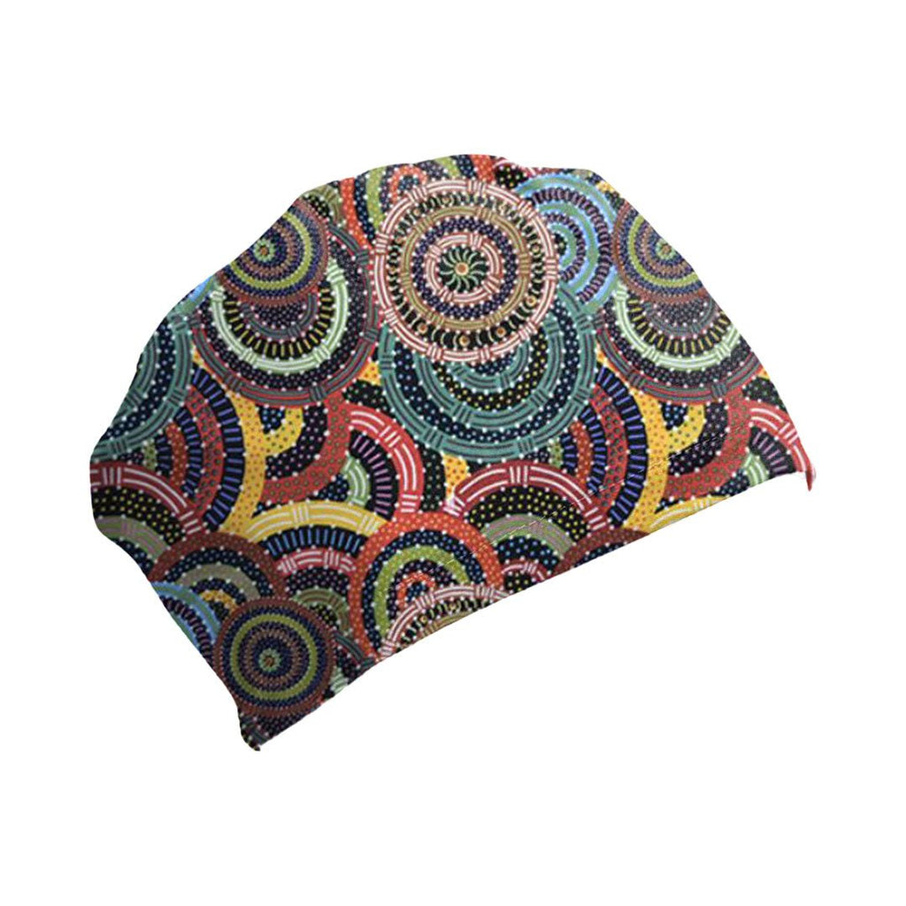 Indigenious Cap Pattern Sewing Indigenous Printed Custom Scrub Caps - 1015 – Hunter Scrubs
