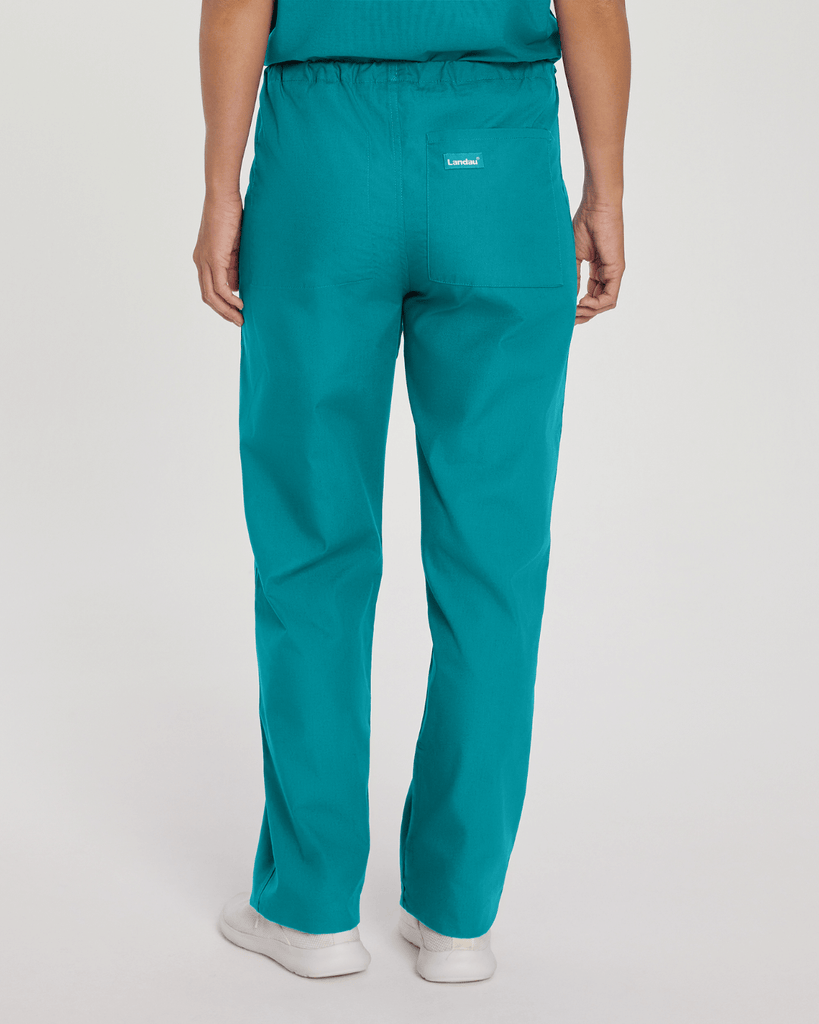 Quality teal scrub pants for medical professionals