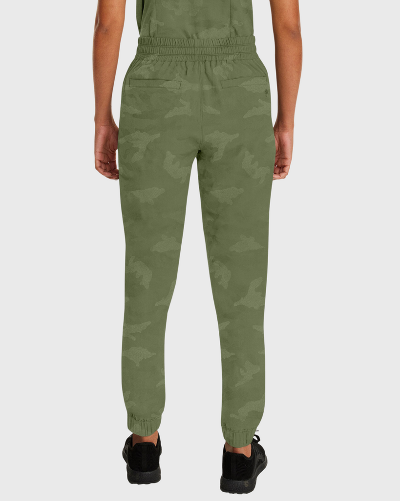Green 2025 camo joggers