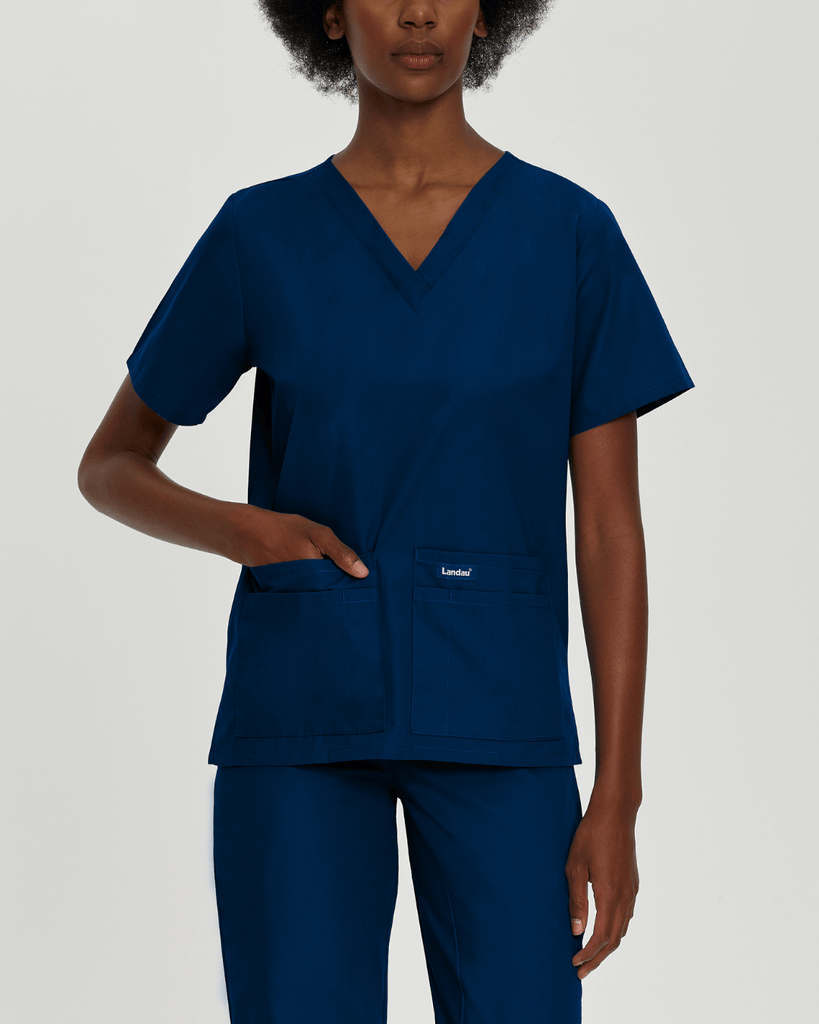 Navy blue scrubs