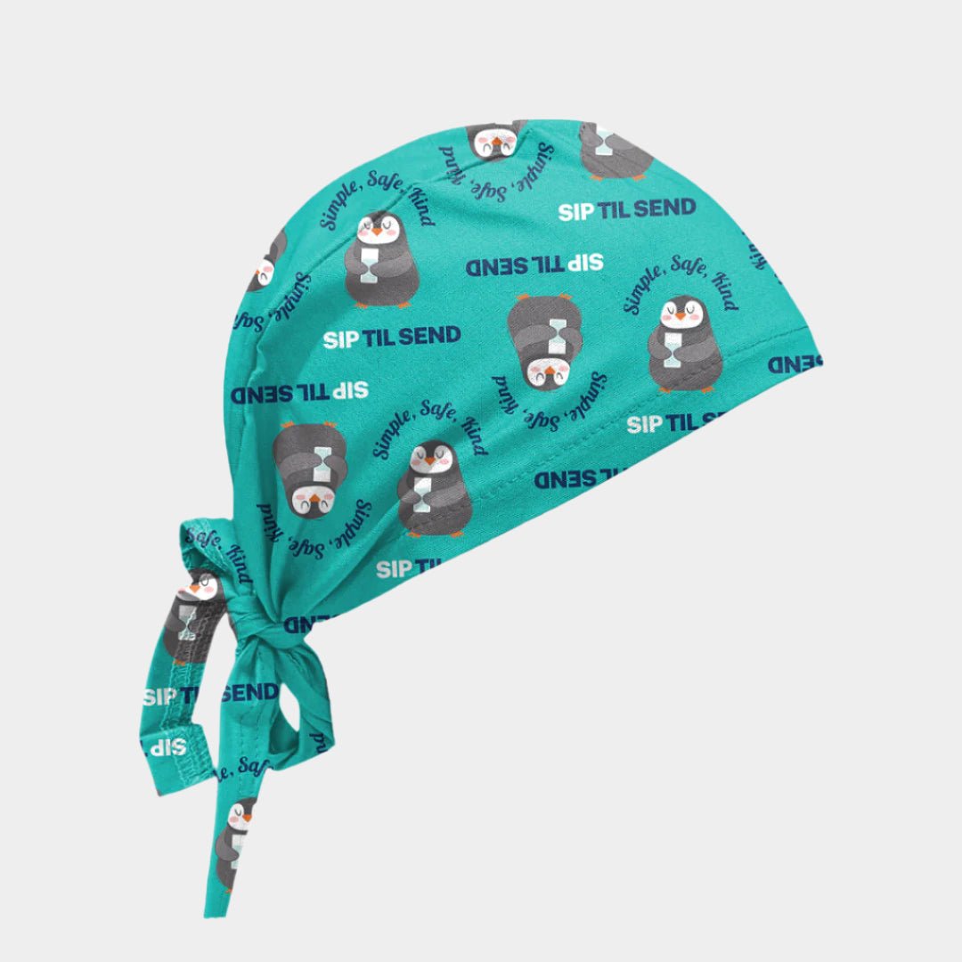 Send Help Cap Sip Til Send Scrub Cap - 1015 – Hunter Scrubs