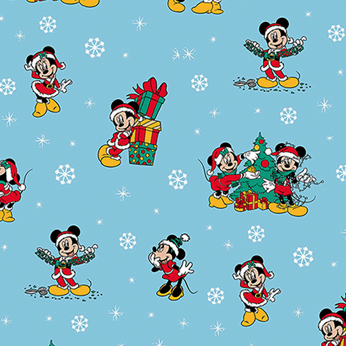 Mickey Blue Christmas