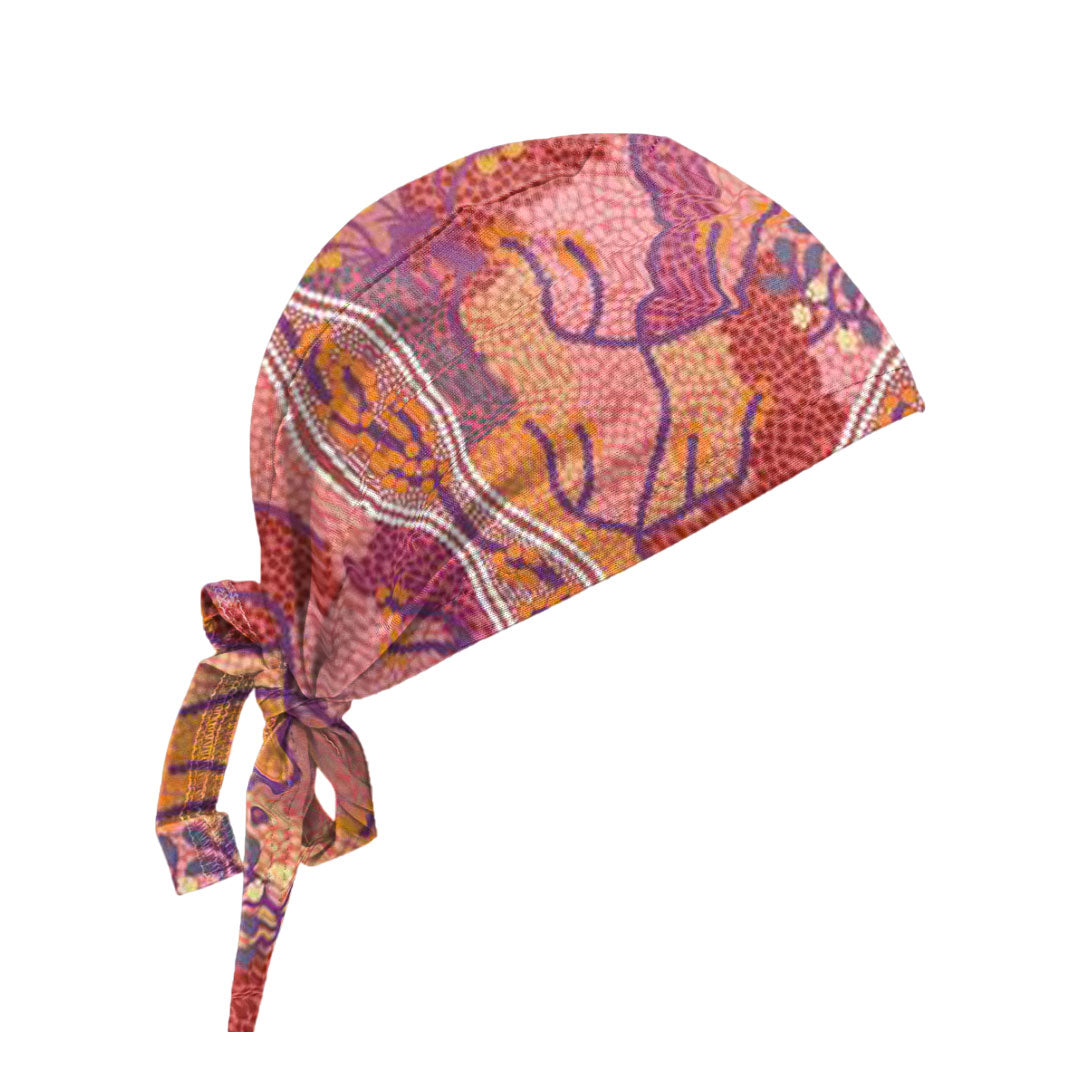 Indigenious Cap Pattern Sewing Indigenous Printed Custom Scrub Caps - 1015 – Hunter Scrubs