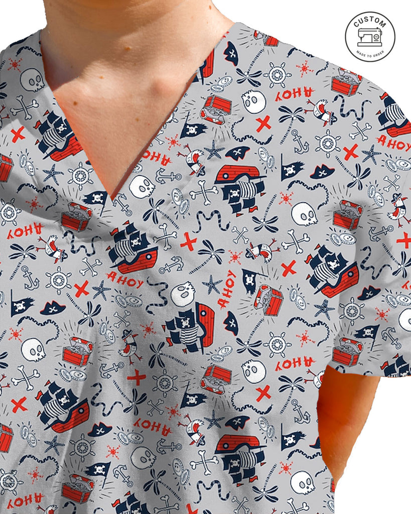 Shop Patterned Scrub Tops in Australia | Hunter Scrubs – Hunter Scrubs